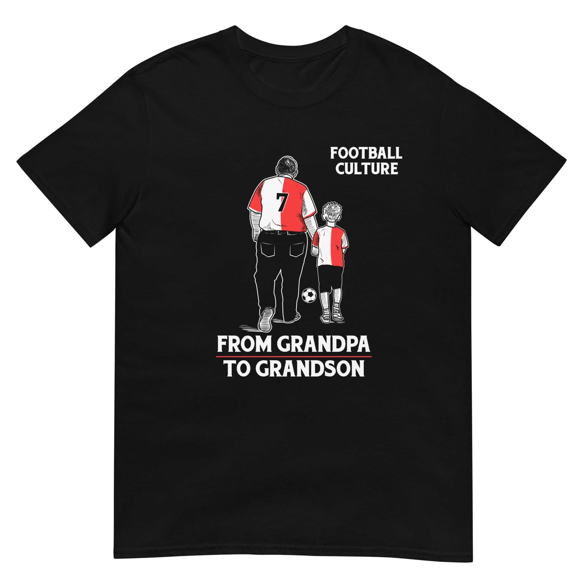 Unisex T-shirt (Grand father to Grandson) 010