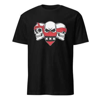 Unisex T-shirt (Amsterdam- horen zien zwijgen)