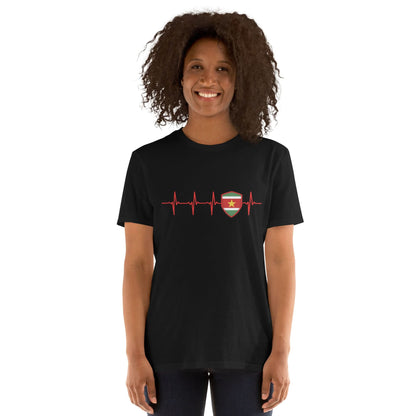 Unisex T-shirt - Surinaamse Hartslag <3