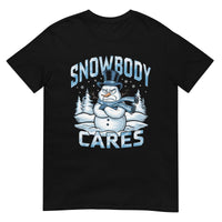 Unisex kerst T-shirt (SNOWBODY CARES!)