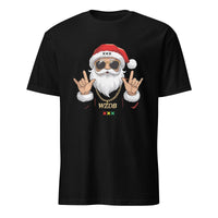 Unisex T-shirt (Cool Ajacied Santa)