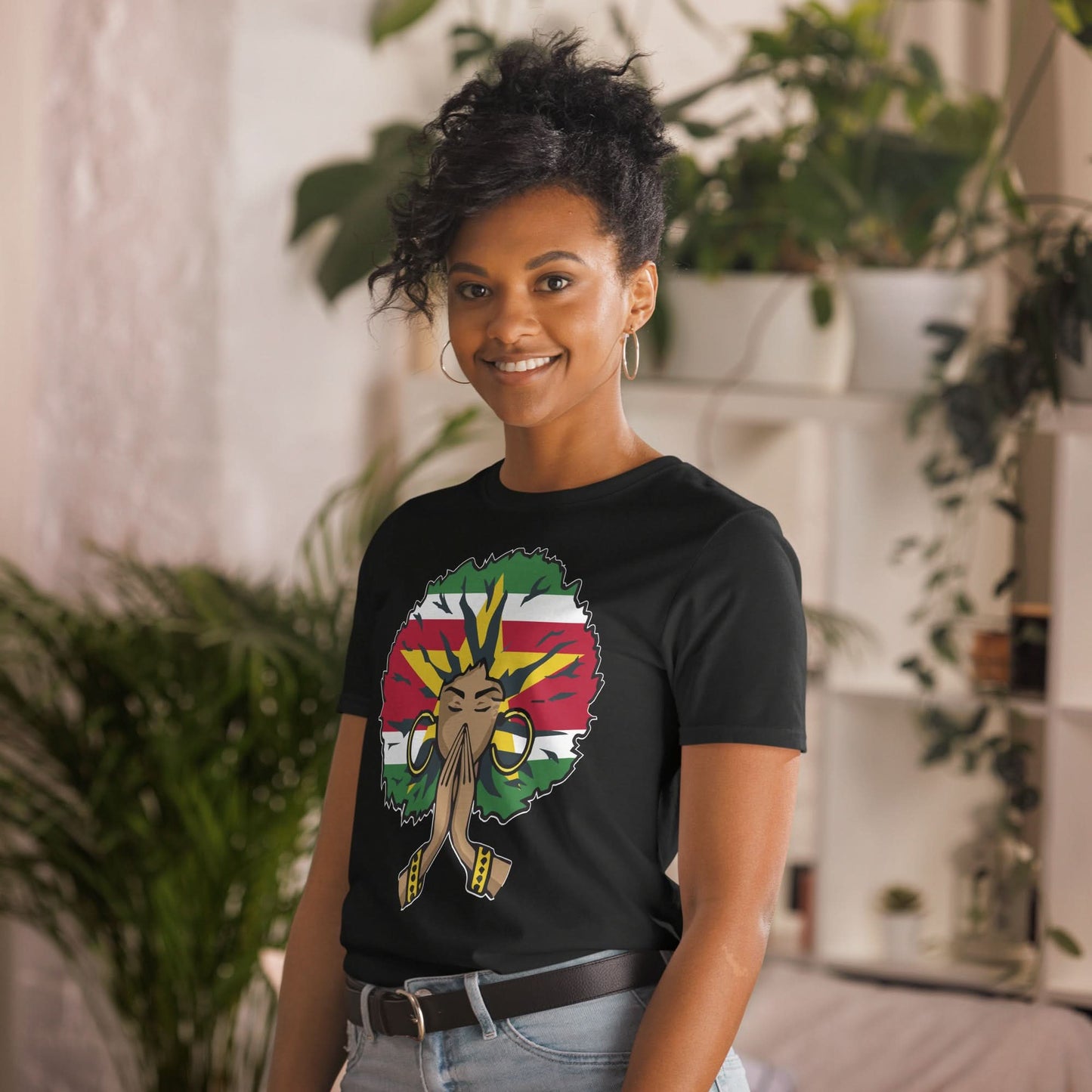 Unisex T-shirt (Afro - Suriname)