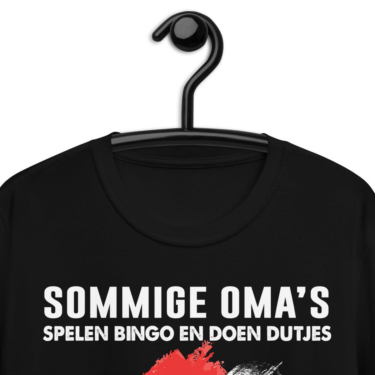 UniseX T-shirt (Echte oma's kijken formule 1)
