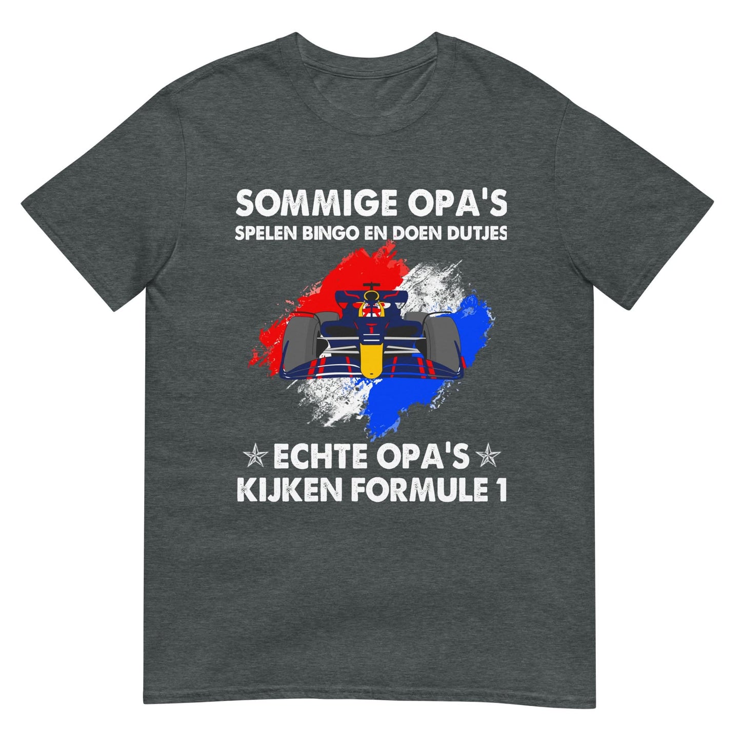 Sommige opa's spelen bingo en doen dutjes, echte opa's kijken formule 1