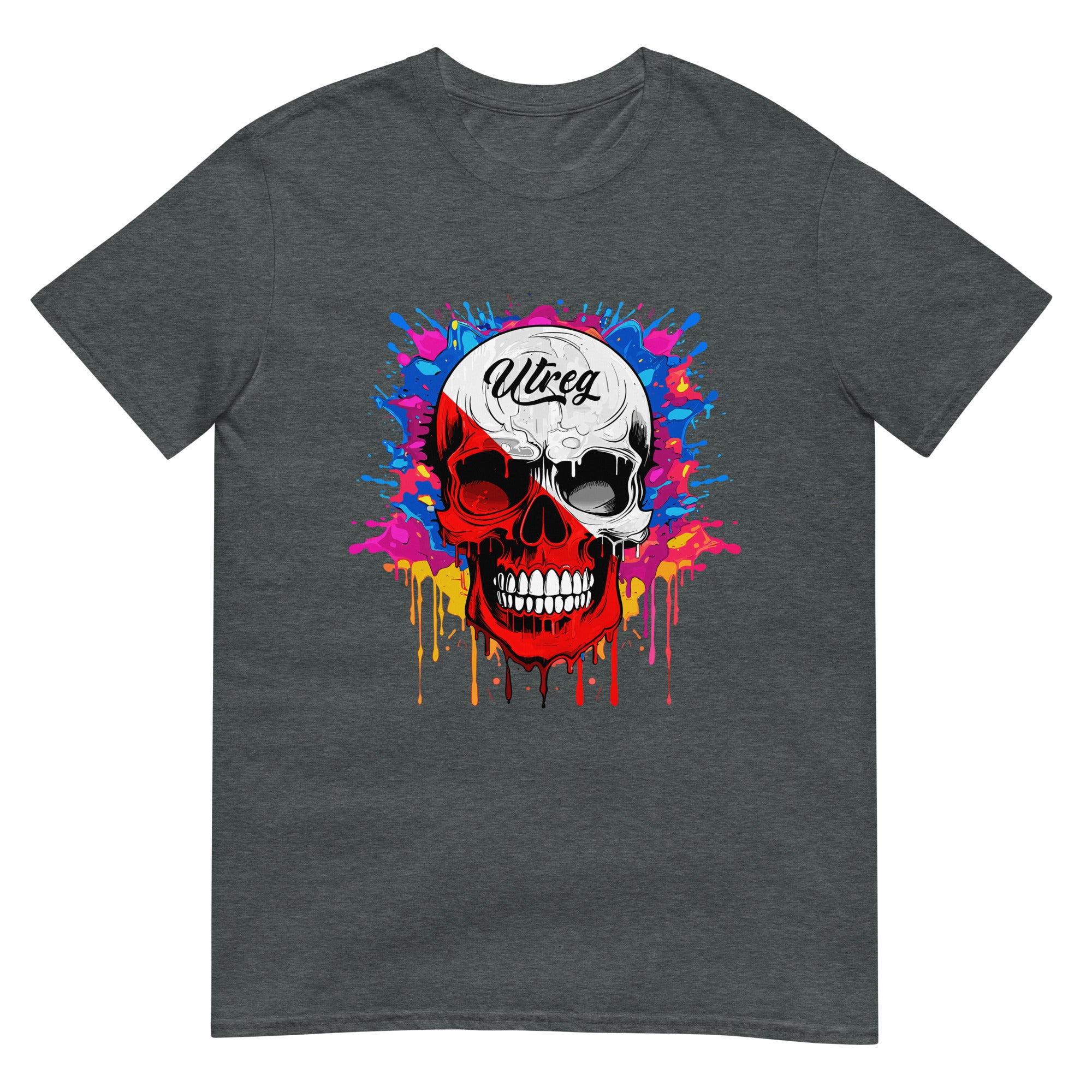 Unisex T-shirt (Utreg Flag Skull)