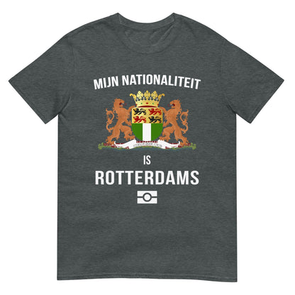 Unisex T-shirt (Rotterdam IS MIJN NATIONALITEIT)