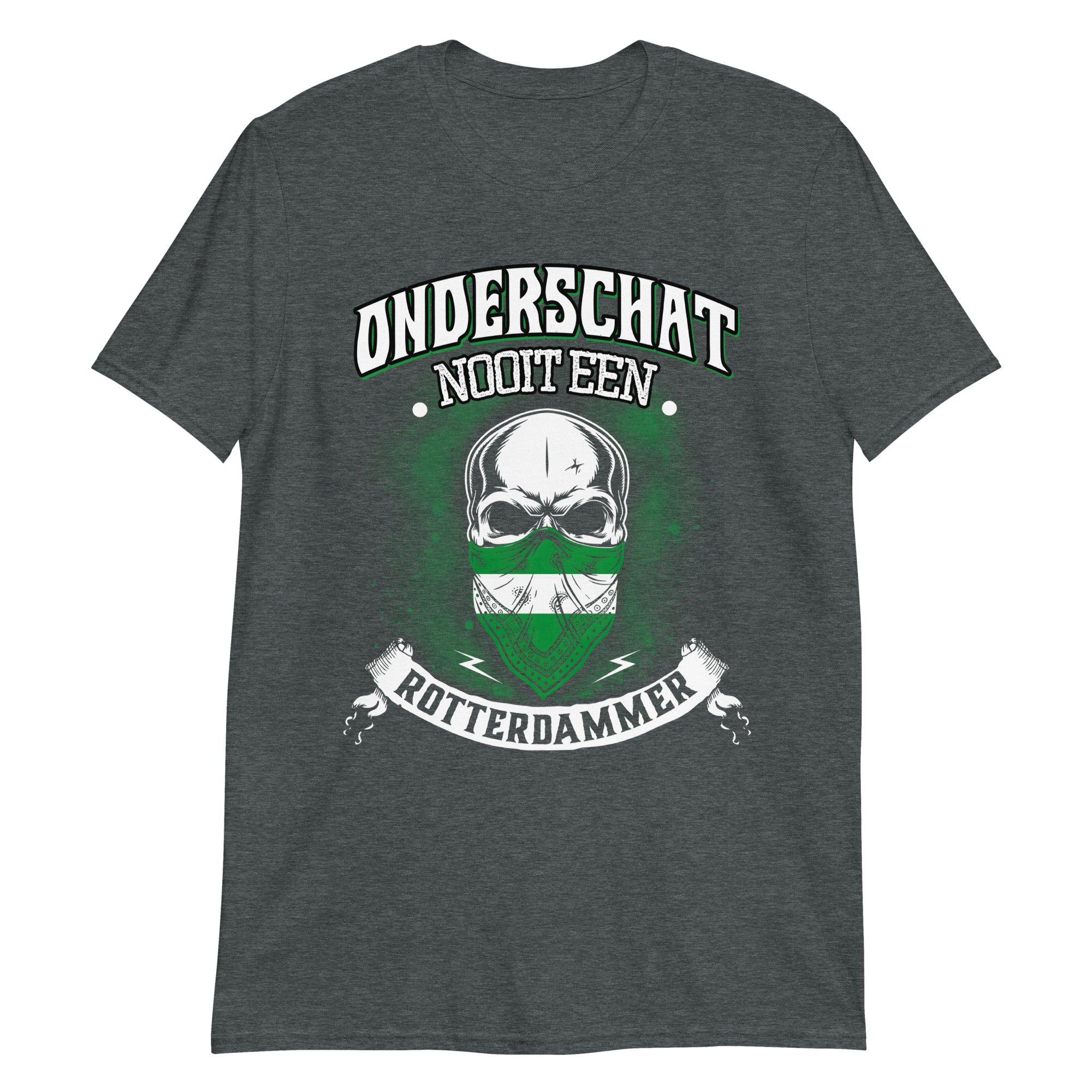 Unisex T-shirt (Onderschat nooit een rotterdammert)