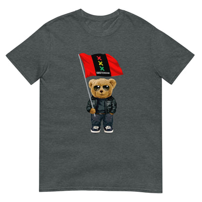 Unisex T-shirt (Amsterdam Bear Vlag)