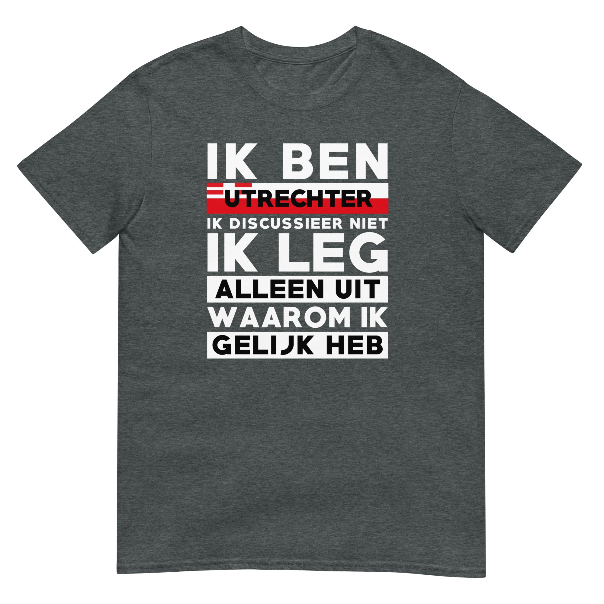 Unisex T-shirt (gelijk Utrecht)