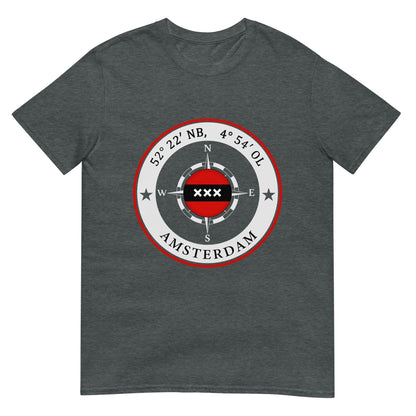 Unisex T-shirt (Amsterdam Compass)