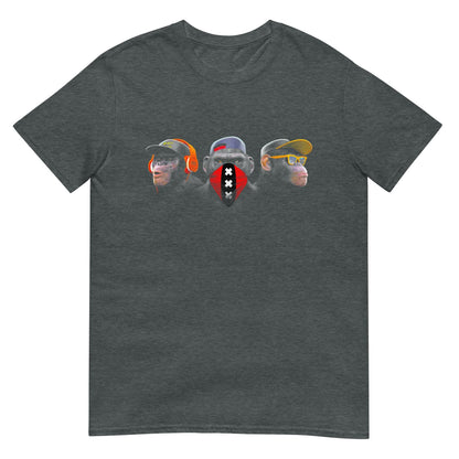 Unisex T-shirt ((Amsterdam Flag Musk)