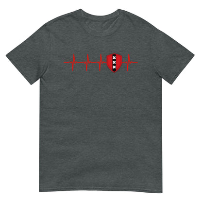 Unisex T-shirt (Amsterdam Heartbeat Shield)