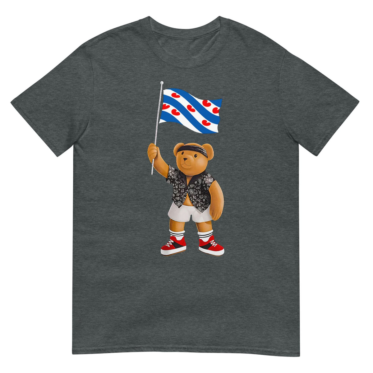 Unisex T-shirt (Friesland Bear Vlag)