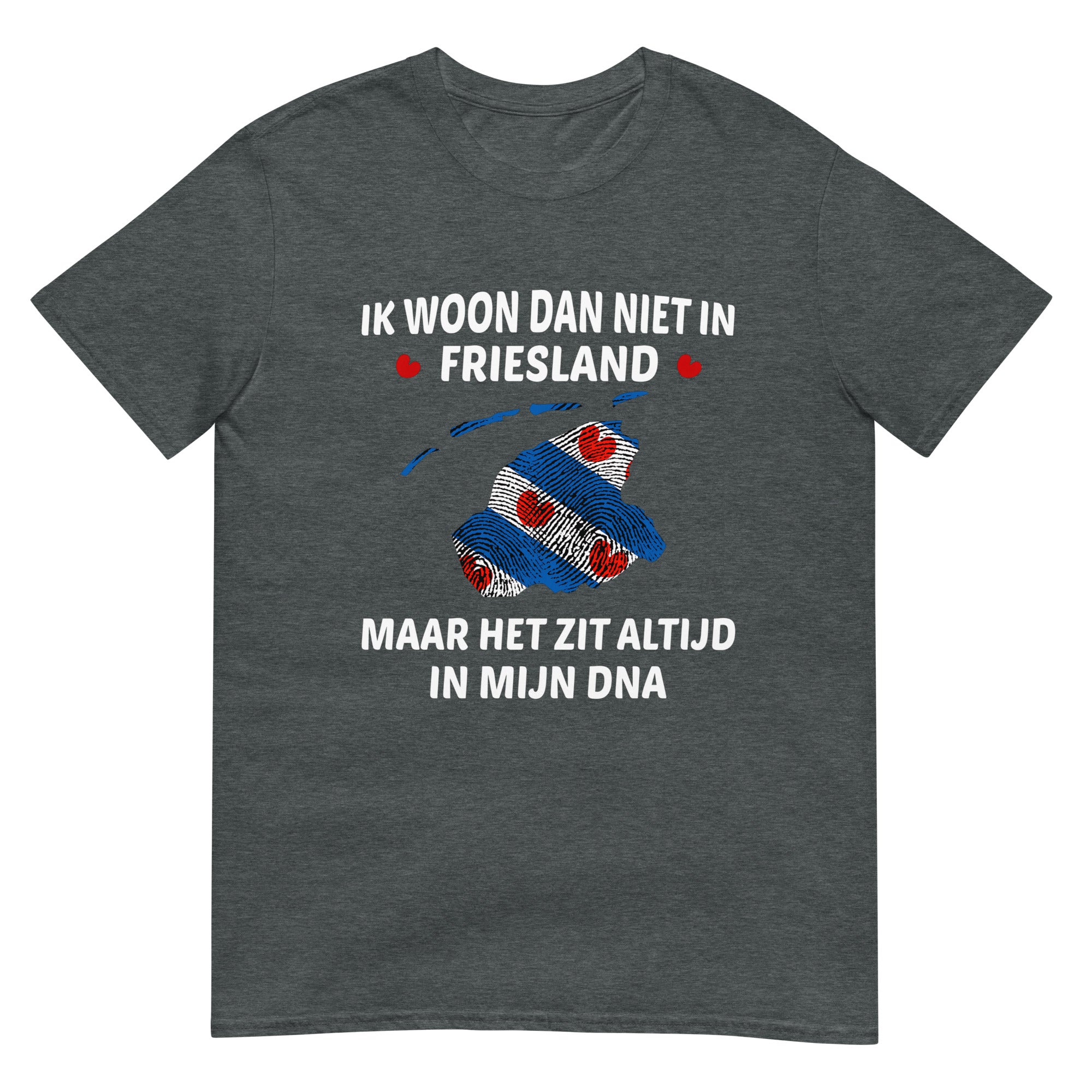 Unisex T-shirt (Friesland ALTIJD IN MIJN DNA)