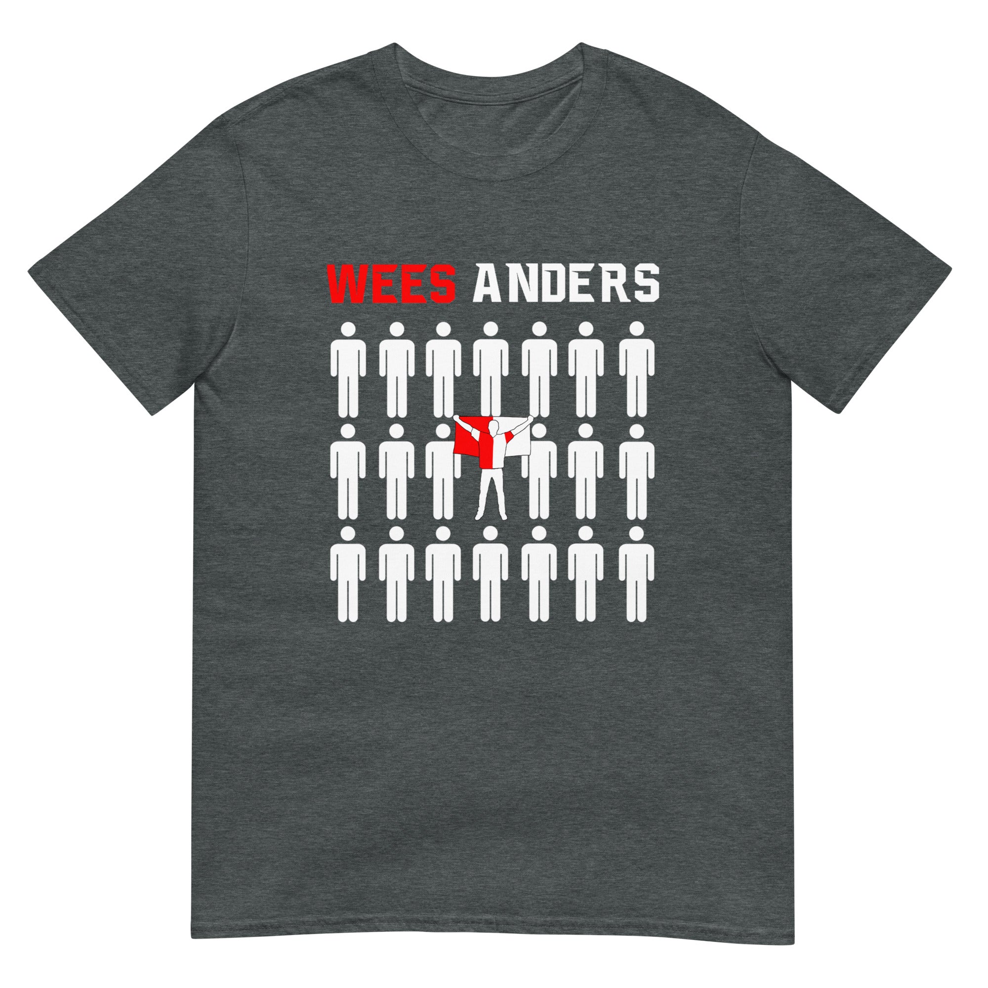 Unisex T-shirt  (Wees anders) 010