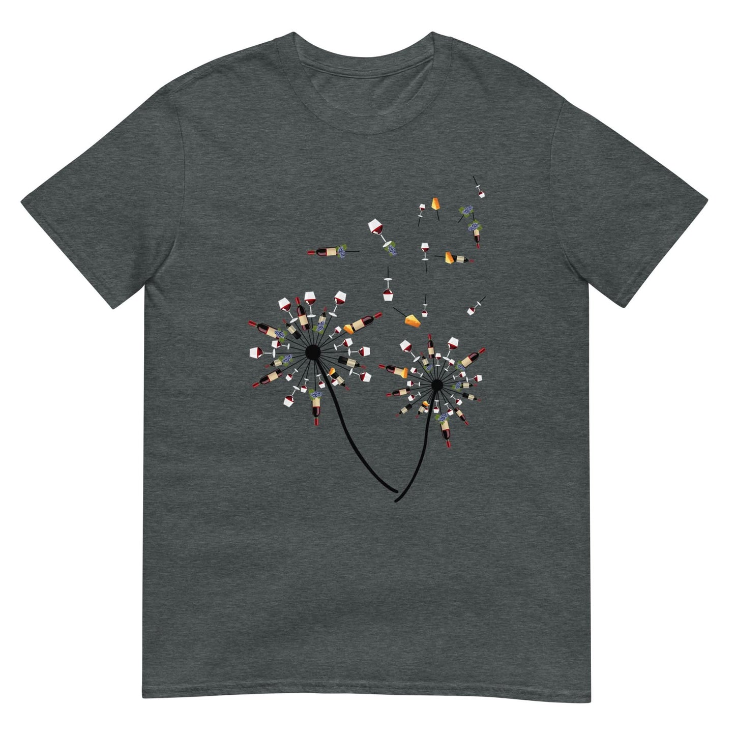 Unisex T-shirt (Wijn)