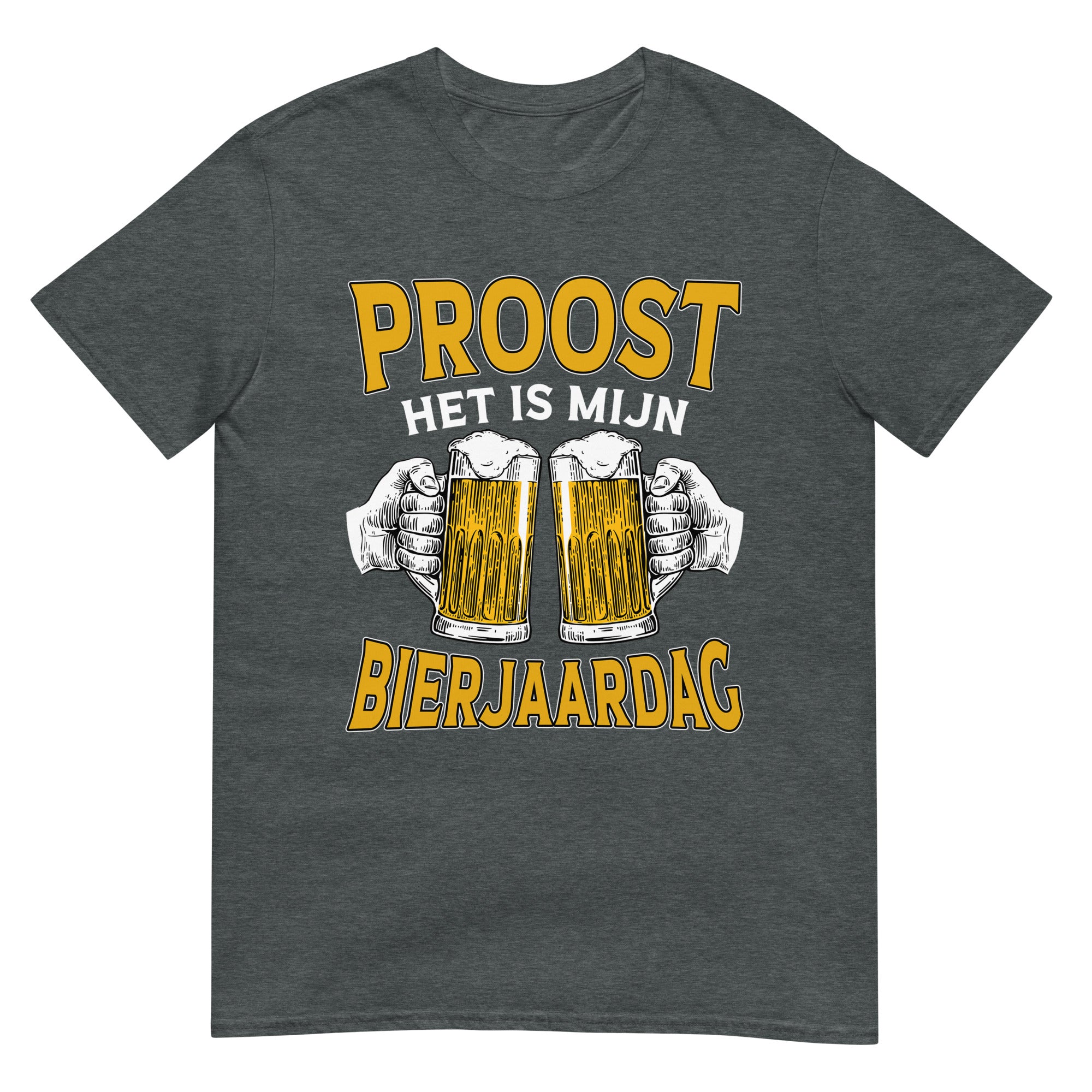 Unisex T-shirt (Proost het Is Mijn Bierjaardag)