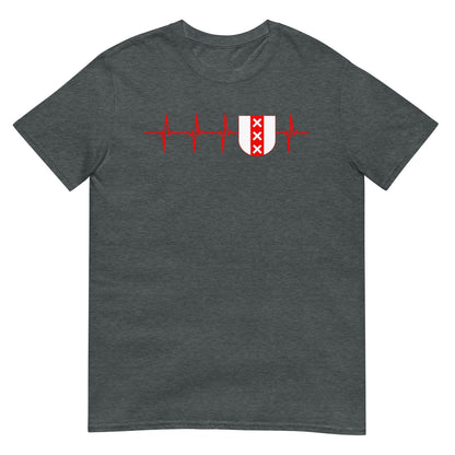 Unisex T-shirt (Ajacied Hartslag) Amsterdam
