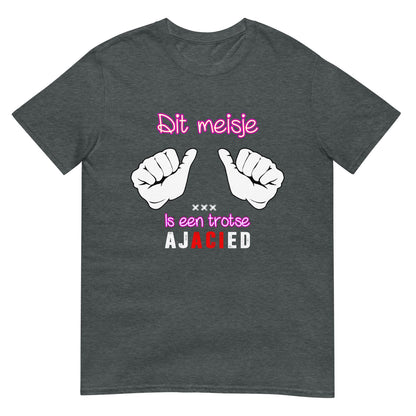 Unisex T-shirt (Dit meisje is een trotse Ajacied new) Amsterdam