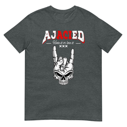 Unisex T-shirt (Ajacied hate it or love it)