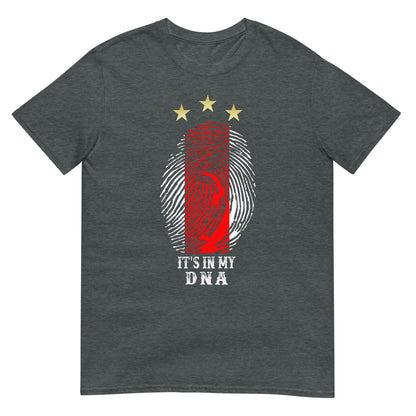 Unisex T-shirt (Ajacied Het zit in mijn DNA) Amsterdam