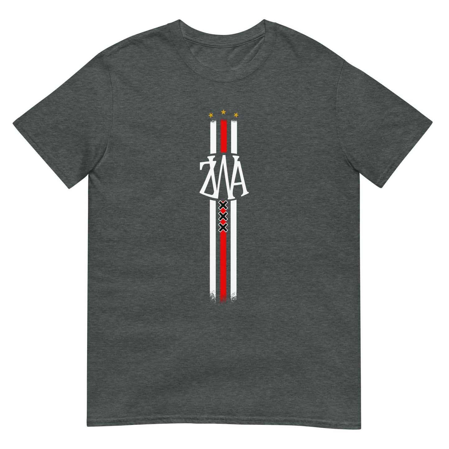 Unisex T-shirt (Ajaciedvlag ZWA) Amsterdam