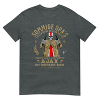 Unisex T-shirt (Echte Opa's supporten Ajax en drinken bier) Amsterdam