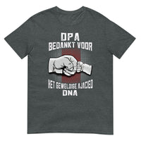 Unisex T-shirt (Opa Bedankt voor het geweldige Ajacied DNA) Amsterdam