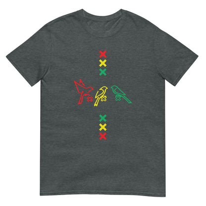 Unisex T-shirt (Drie kleine vogels) Amsterdam