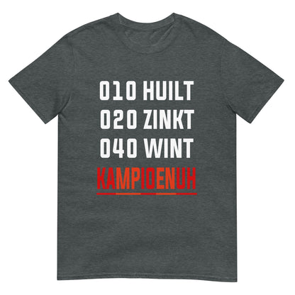 Unisx T-shirt - Kampioenuh!