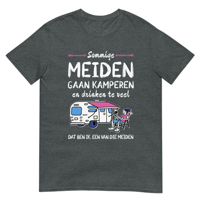 Unisex T-shirt (Kamperen en Drinken)