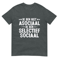 Unisex T-shirt (Selectief Sociaal)