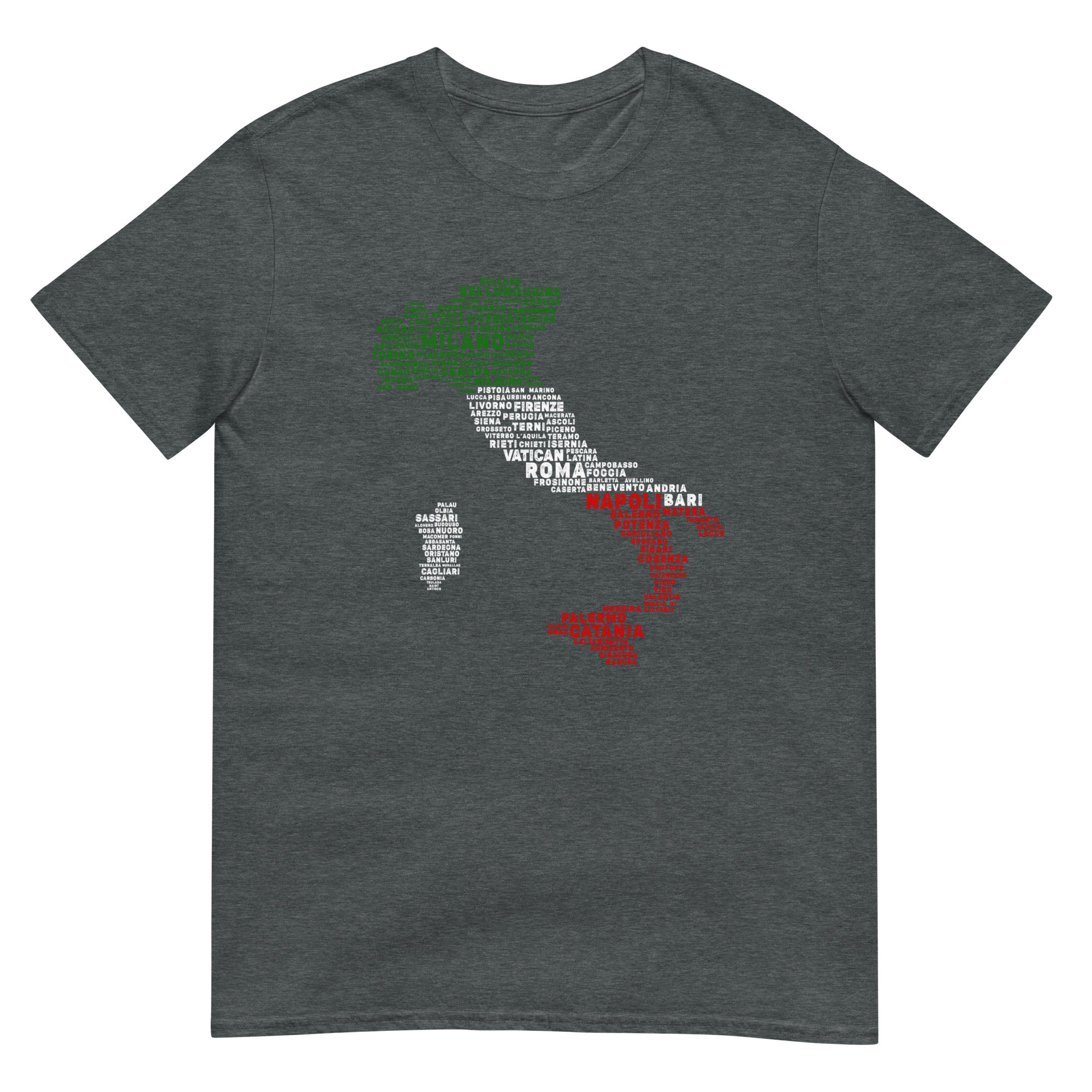 Unisex T-shirt (Map - Italie)