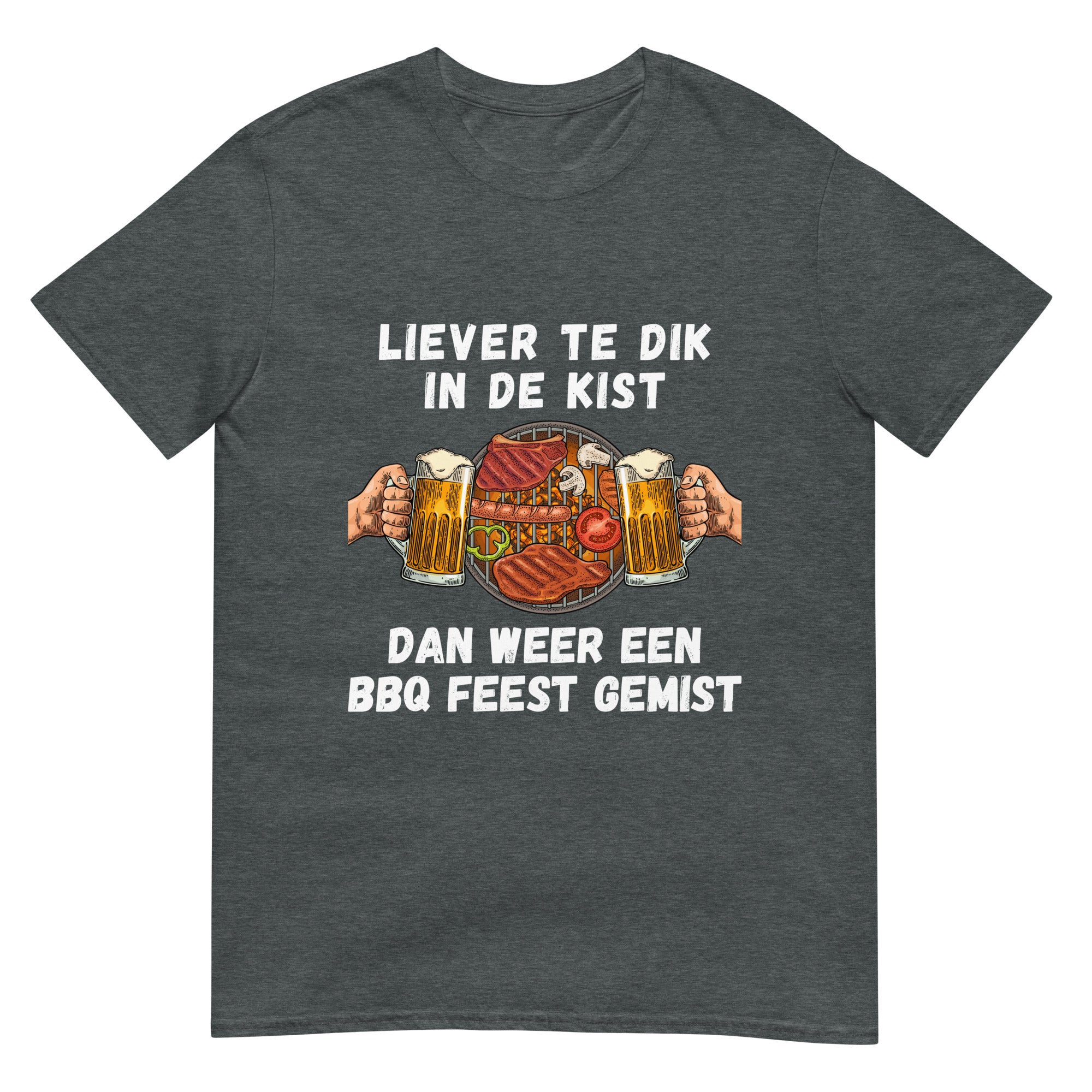 Unisex T-shirt (BBQ Feest)