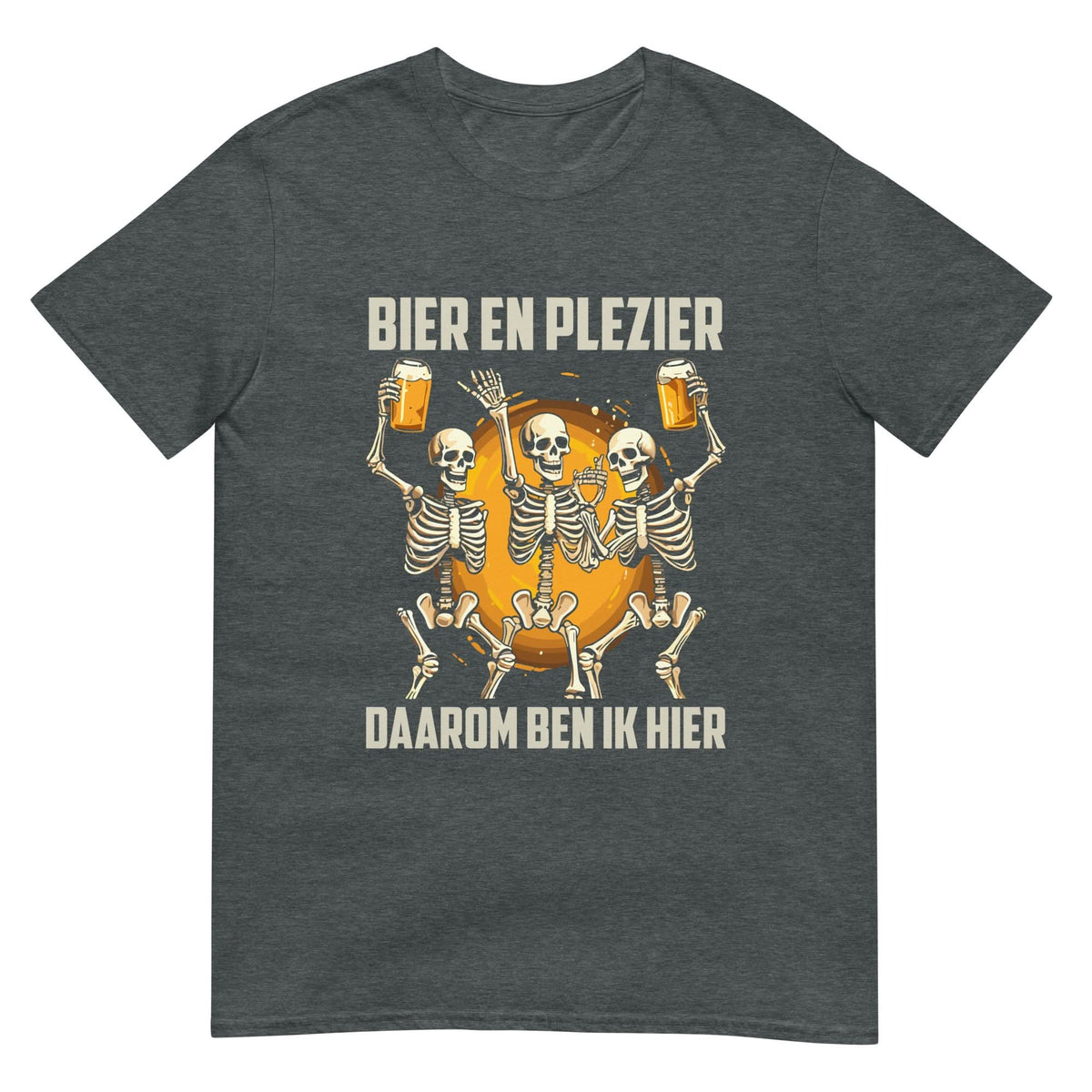 Unisex T-shirt (BIER EN PLEZIER)
