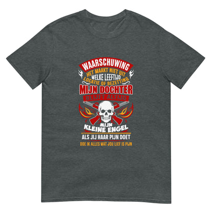 Unisex T-shirt (Waarschuwing Het Maakt Niet Uit)