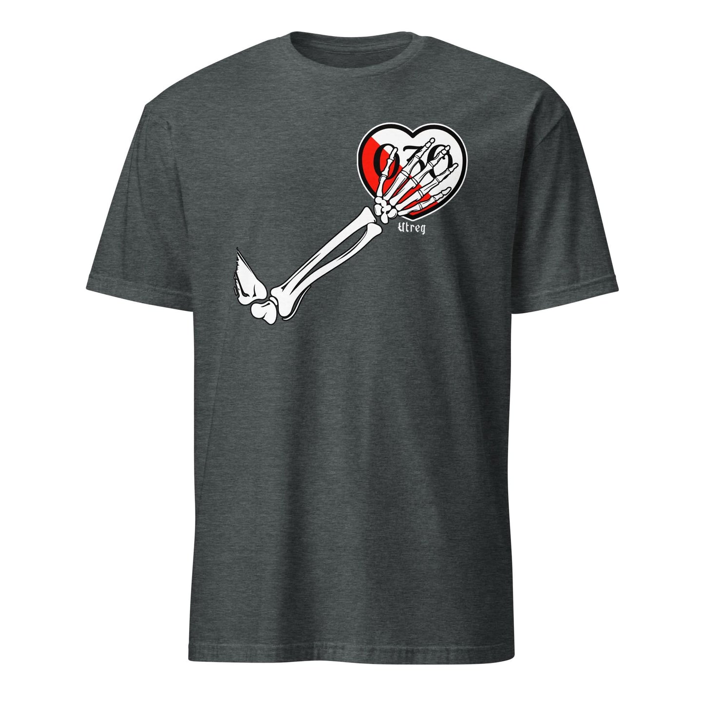 Unisx T-shirt (Utreg in hart, till I die)
