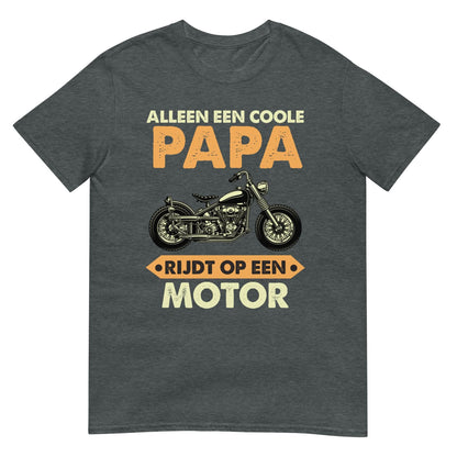Unisex T-shirt ( coole papa - motor)