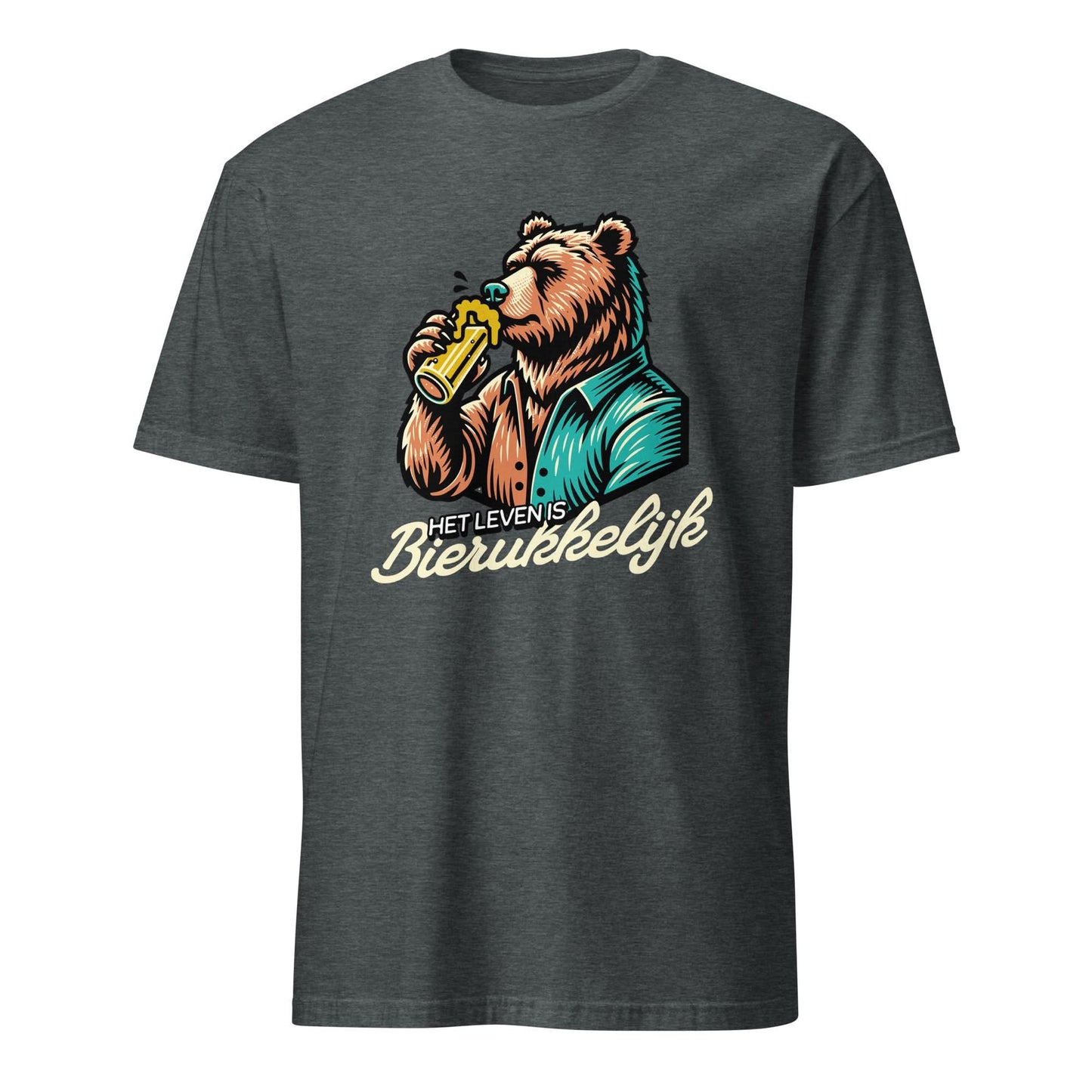 Unisex T-shirt (Het leven is bierrukkelijk