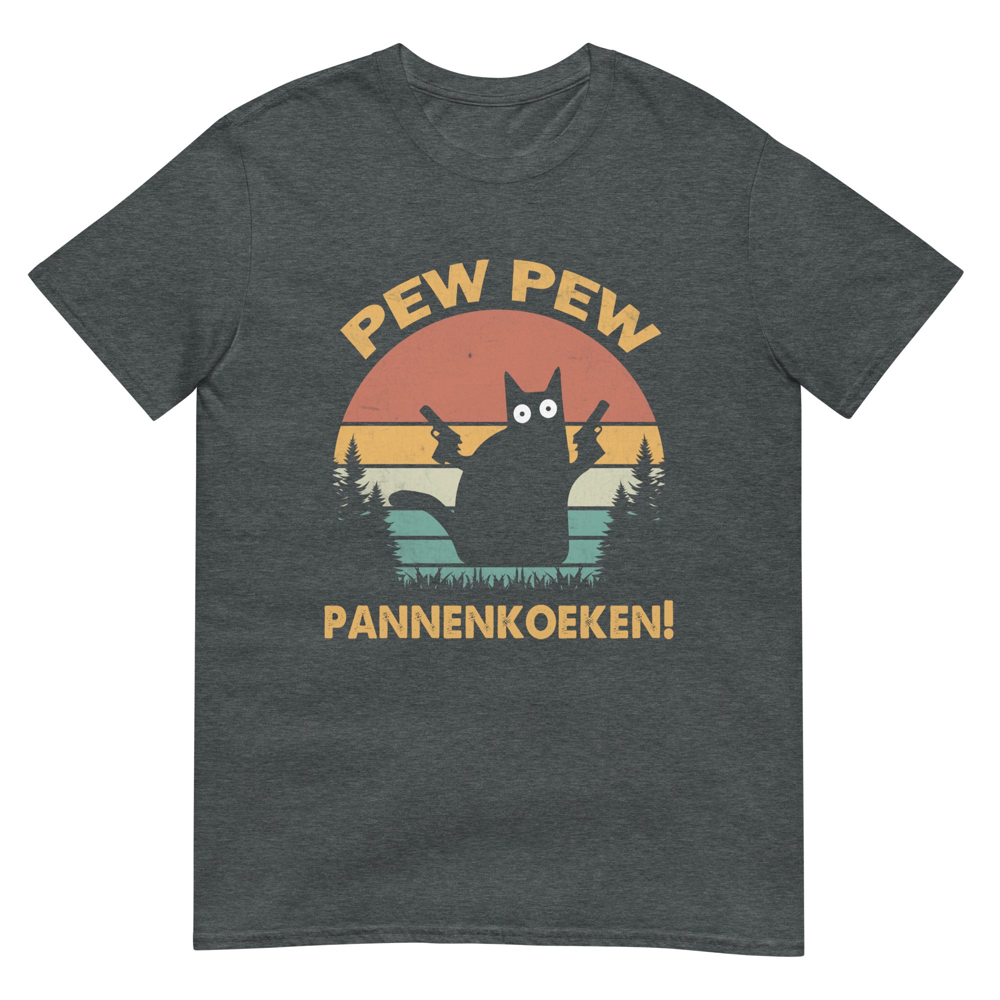 Unisex T-shirt (Pew pew pannenkoeken!)