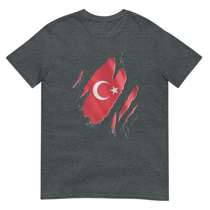 Unisex T-shirt (Gescheurde T-shirt ontwerp) Turkije