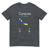 Unisex T-shirt (Curacao is calling and I must go)