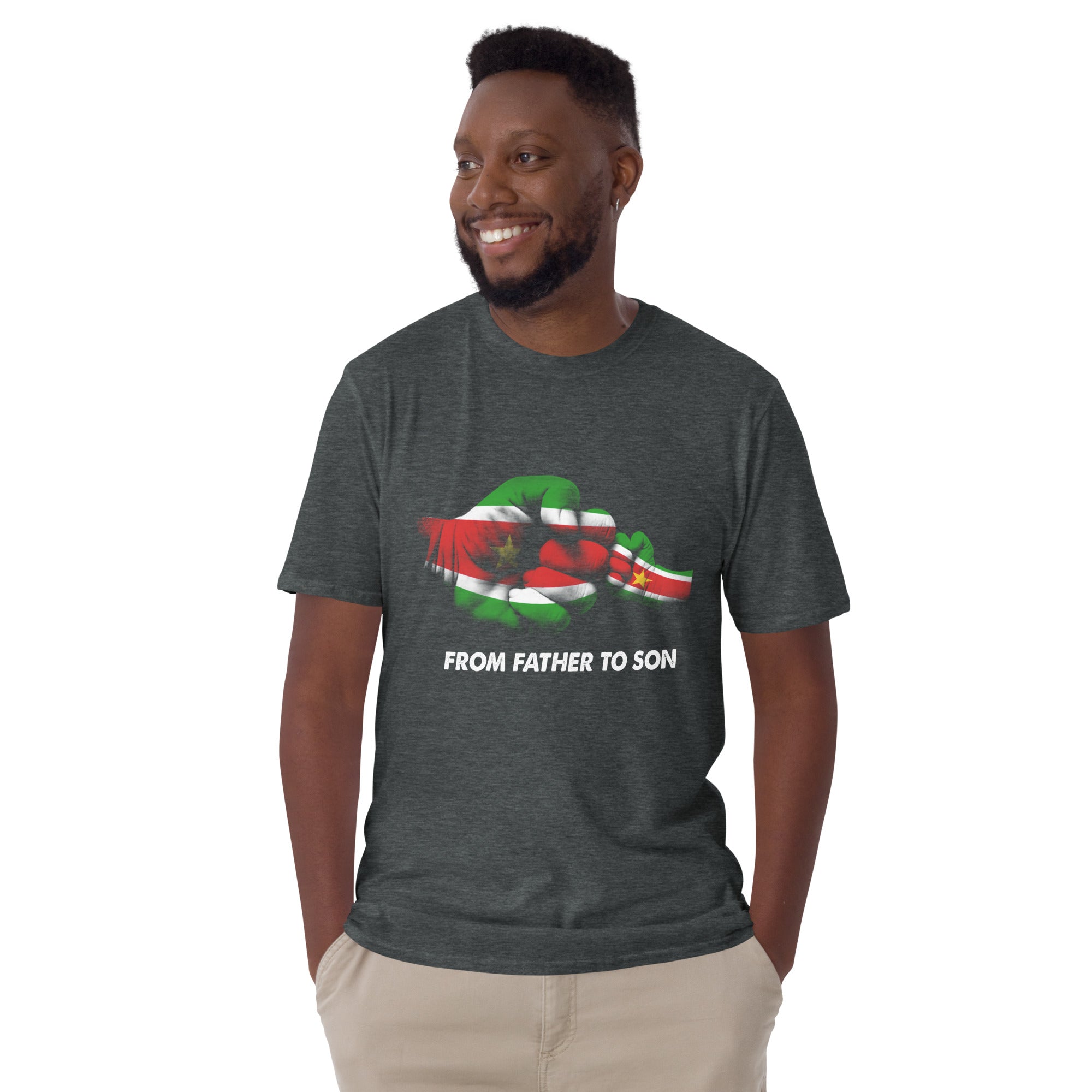 Unisex T-shirt (From father to son) Suriname