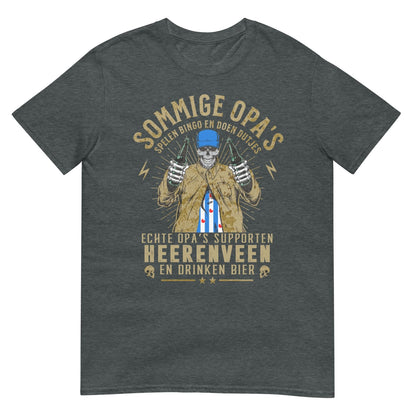 Unisex T-shirt (Echte opa's supporten heerenveen)