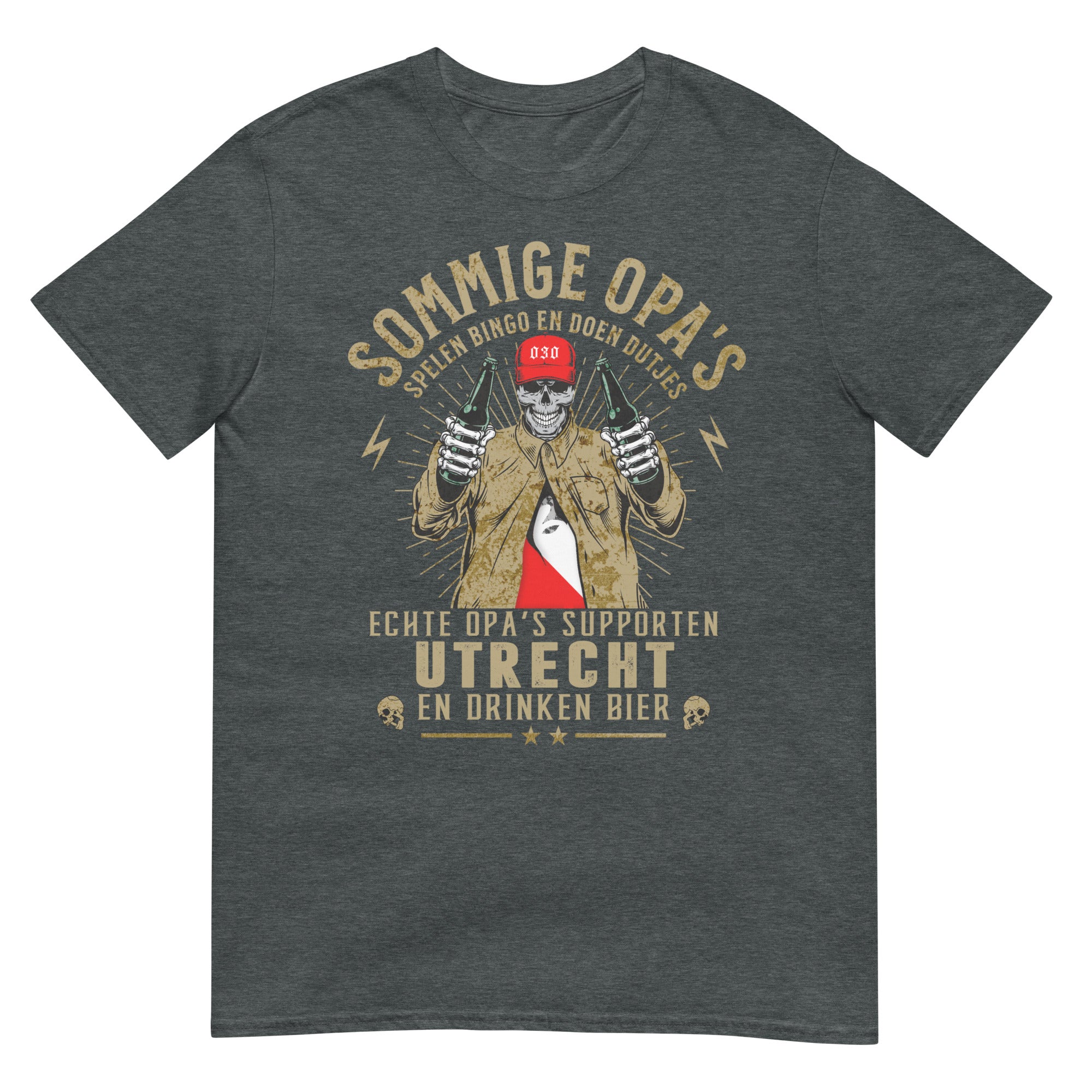 Unisex T-shirt (Echte opa's supporten utrecht..)