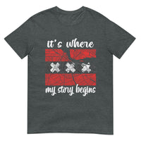 Unisex T-shirt (Mokum, it's where my story begins)