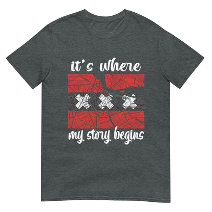Unisex T-shirt (Mokum, it's where my story begins)