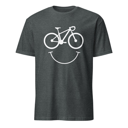Uniseks T-shirt met korte mouw (Wielrenners)