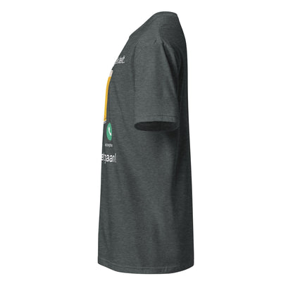 Unisex T-shirt (Mijn biertje belt... en ik moet gaan!)