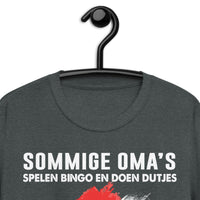 UniseX T-shirt (Echte oma's kijken formule 1)